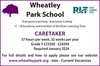 Wheatley Park School seek Caretaker