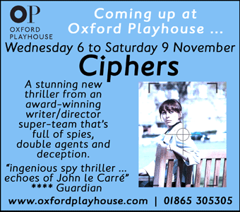 Ciphers - ingenious spy thriller, Oxford Playhouse Wed 6 - Sat 9 November