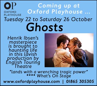 Henrik Ibsen's Ghosts, Oxford Playhouse, 22nd - 26th October