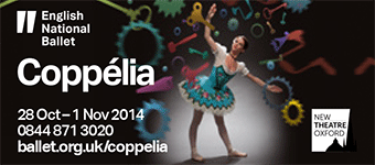 English National Ballet present Coppelia, 28 Oct - 1 Nov at the New Theatre, Oxford