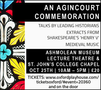 Agincourt Commemoration on Oct 25th, 10am-5pm