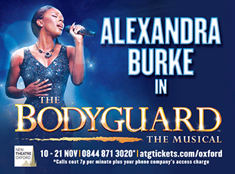 Alexandra Burke in The Bodyguard, New Theatre, 10th - 21st November
