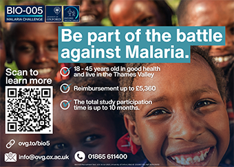 Bio-005 seeks volunteers aged 18-45 for typhoid vaccine study