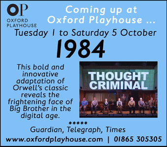 Oxford Playhouse present George Orwell's 1984, Tue 1 - Sat 5 October