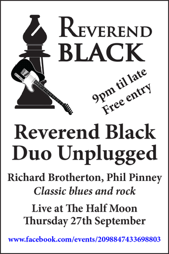 Reverend Black Duo Unplugged: Live at The Half Moon, Thursday 27th September