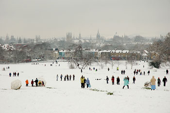 South Park in snow (Feb 2007)