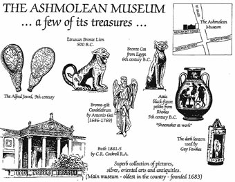 The Ashmolean cartoon