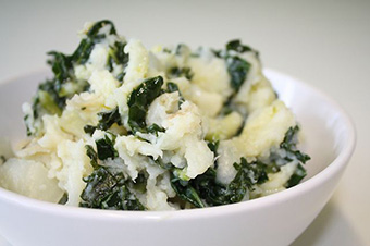 Colcannon - potato and kale