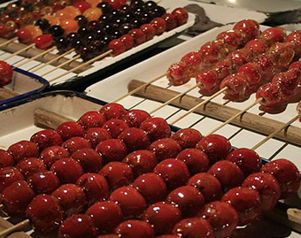 Tanghulu - Chinese candied fruit