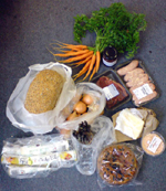 what we bought at the market