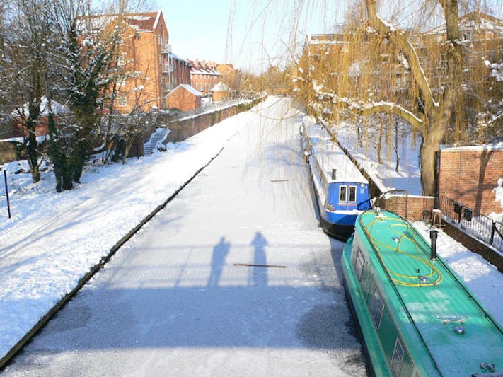 Oxford Canal at Osney by Deborah Henderson