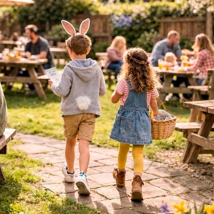 Easter at Cow and Creek pub