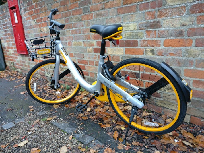 oBike's single-speed by The Magdalen Arms