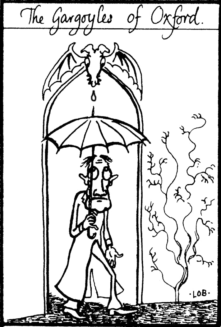 Gargoyles of Oxford: Umbrella