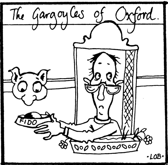Gargoyles of Oxford: Feeding Fido